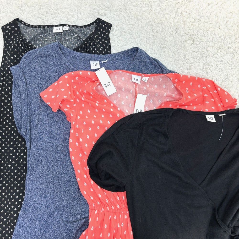 NWT GAP Lot of 4 Dresses Women's Sz S Petite See Photos for Individual Pictures
